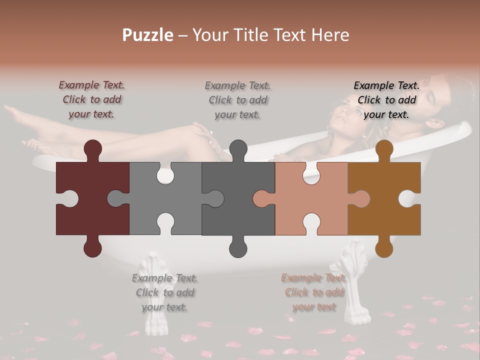 Resting Pretty Lad PowerPoint Template