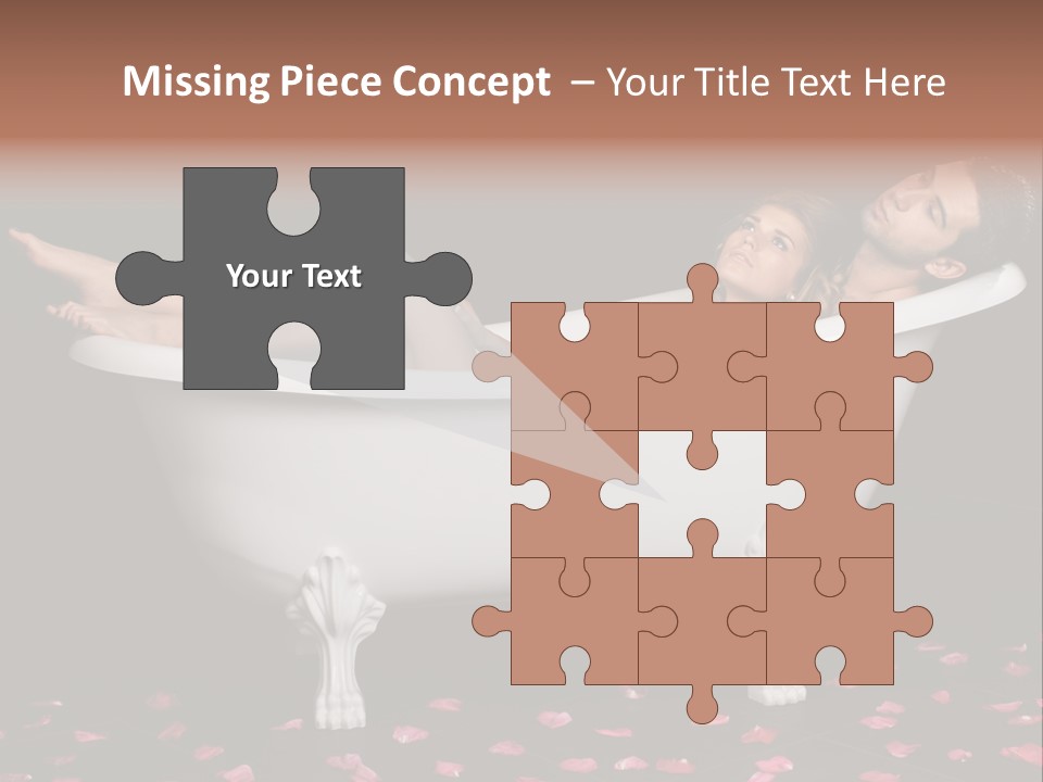 Resting Pretty Lad PowerPoint Template