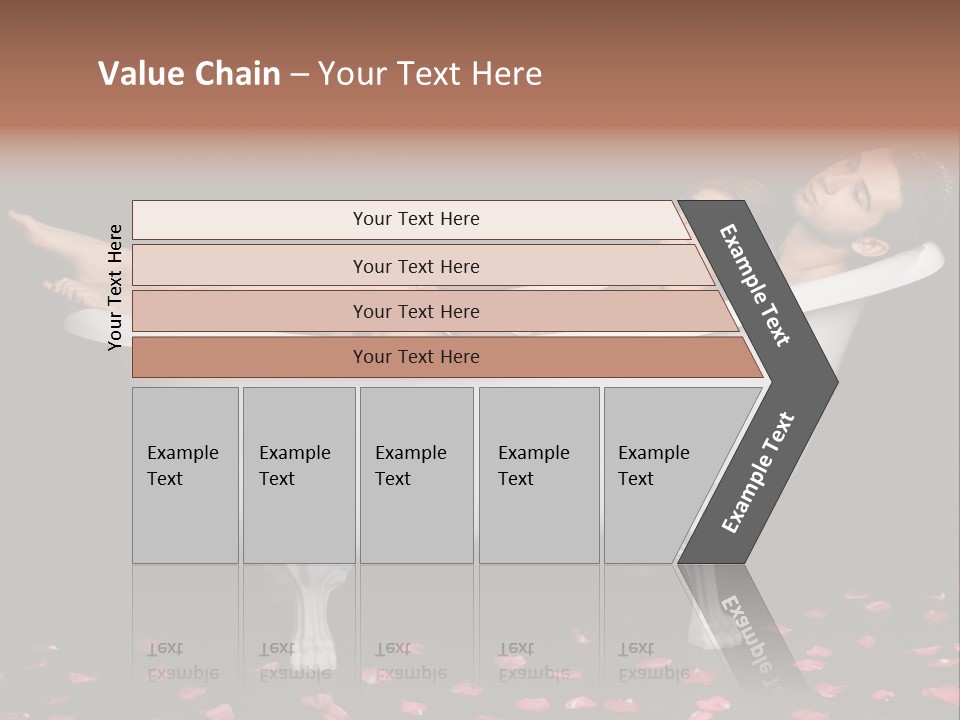 Resting Pretty Lad PowerPoint Template