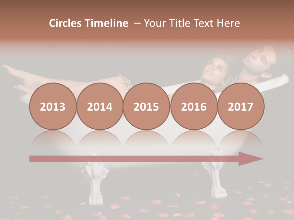 Resting Pretty Lad PowerPoint Template