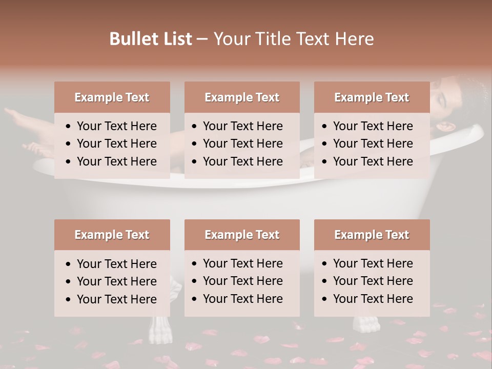 Resting Pretty Lad PowerPoint Template