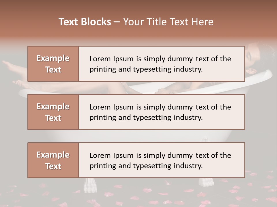 Resting Pretty Lad PowerPoint Template