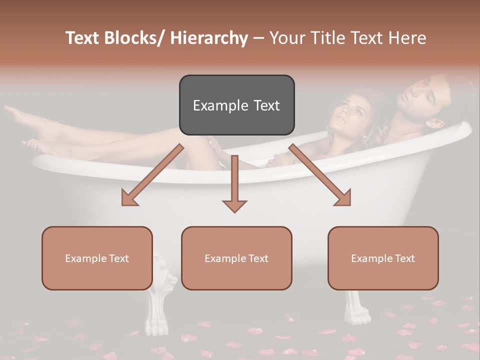 Resting Pretty Lad PowerPoint Template