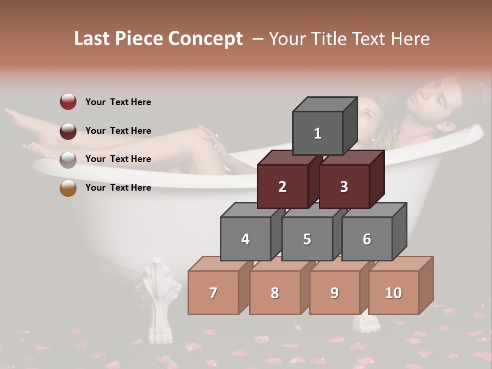 Resting Pretty Lad PowerPoint Template