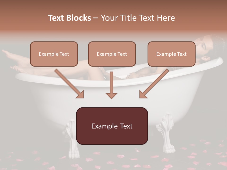 Resting Pretty Lad PowerPoint Template