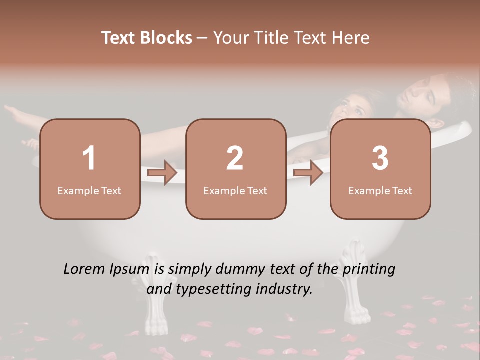Resting Pretty Lad PowerPoint Template