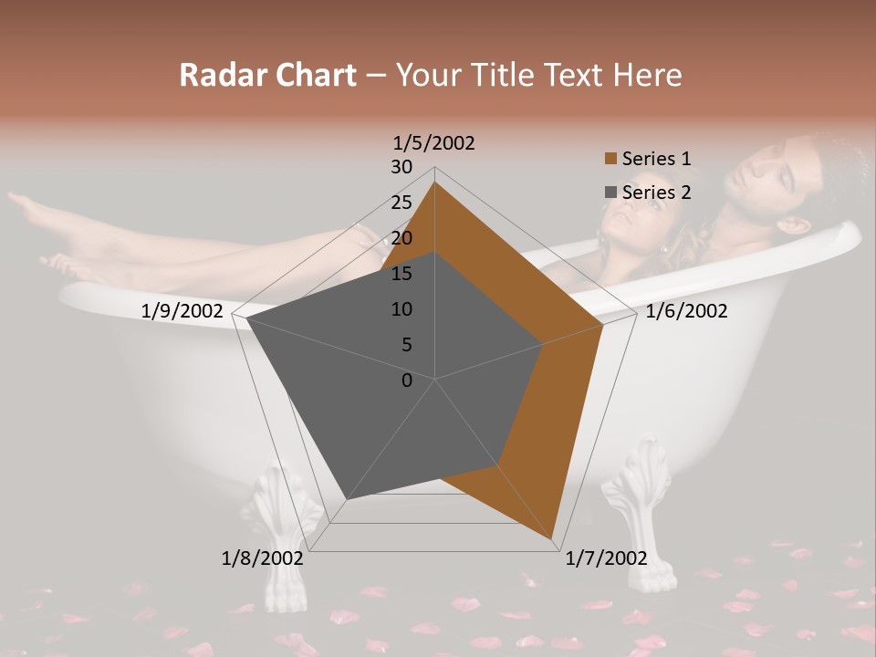 Resting Pretty Lad PowerPoint Template