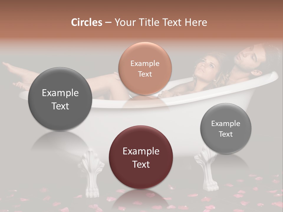 Resting Pretty Lad PowerPoint Template