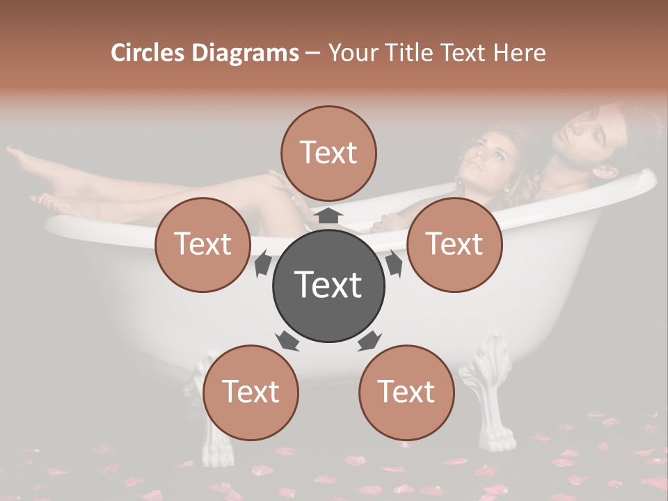 Resting Pretty Lad PowerPoint Template