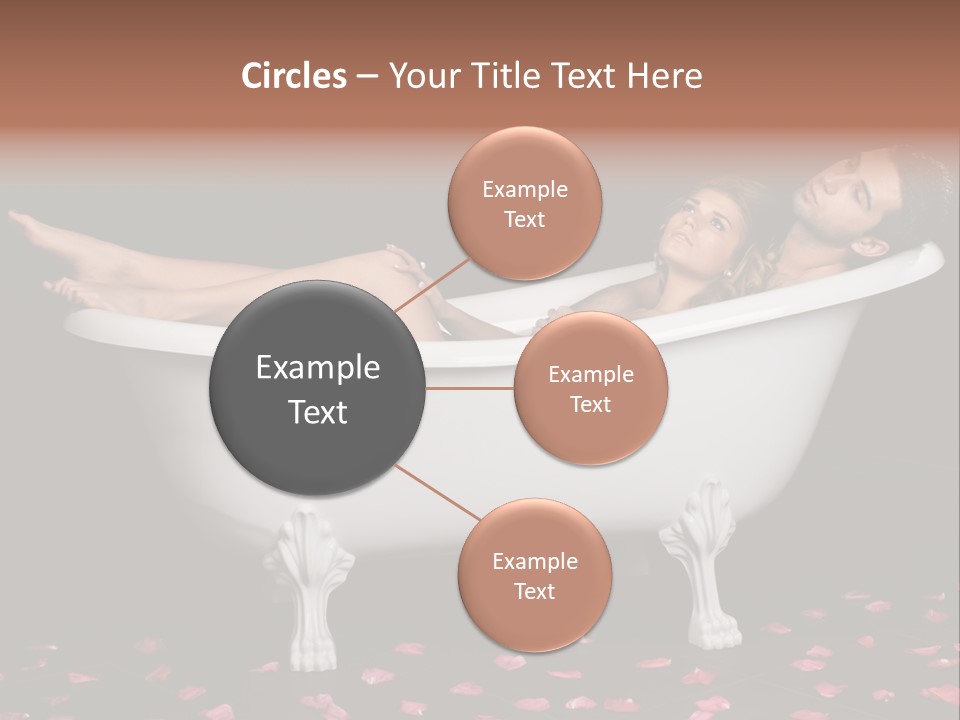 Resting Pretty Lad PowerPoint Template