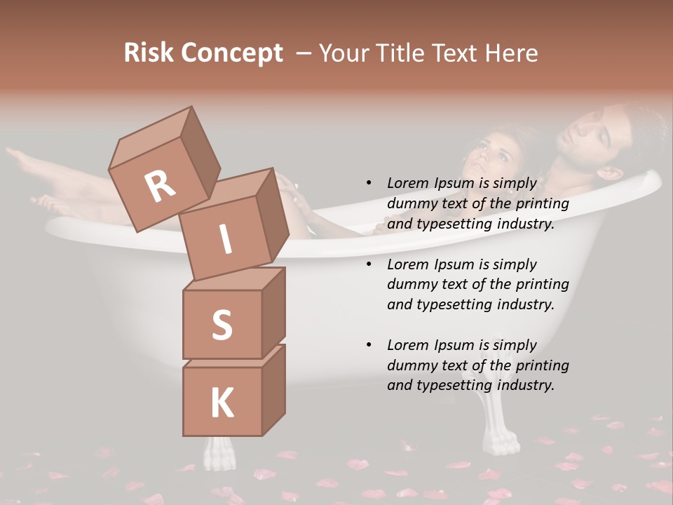 Resting Pretty Lad PowerPoint Template