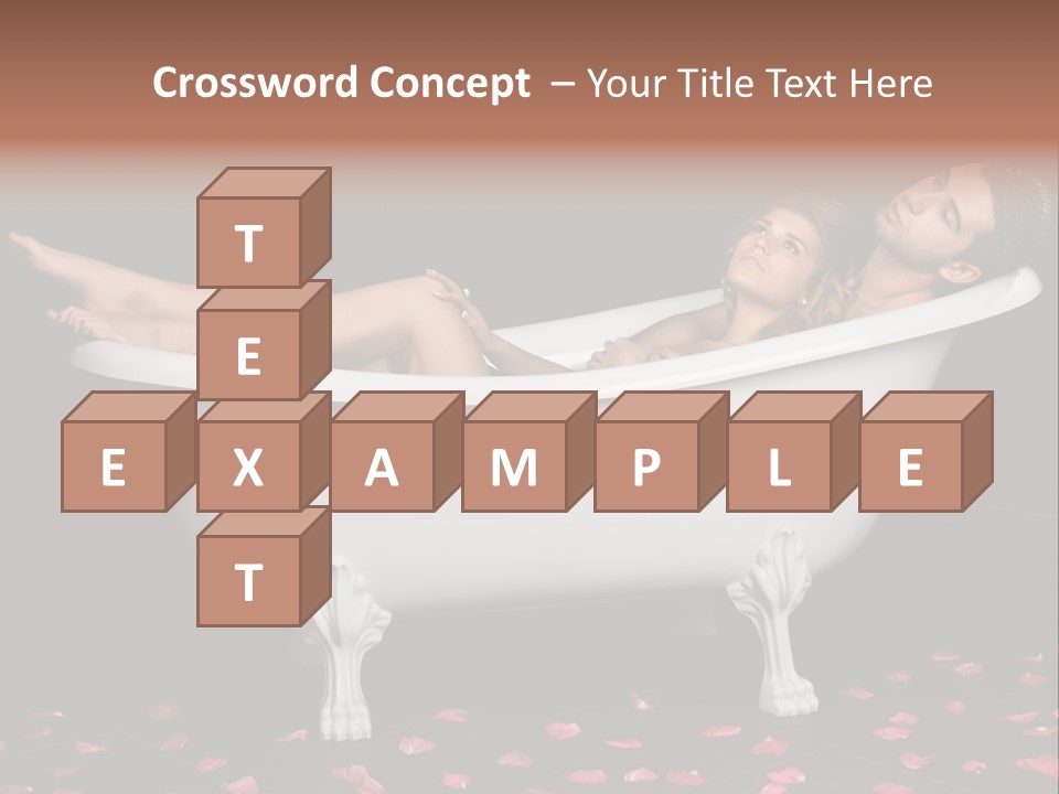 Resting Pretty Lad PowerPoint Template