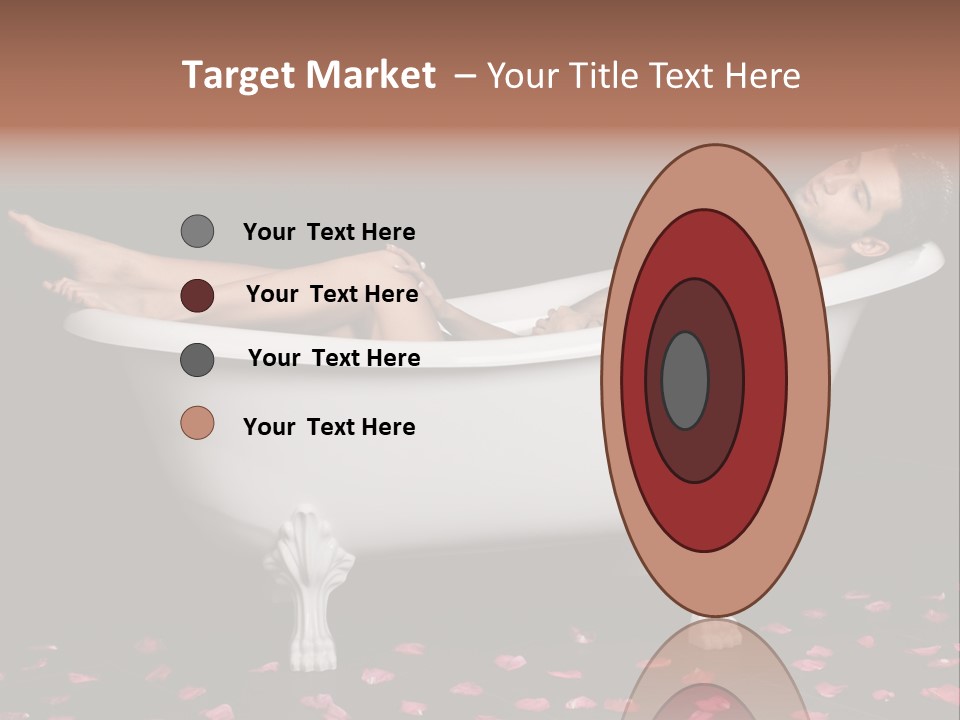 Resting Pretty Lad PowerPoint Template