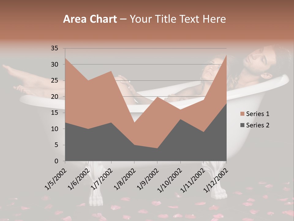 Resting Pretty Lad PowerPoint Template
