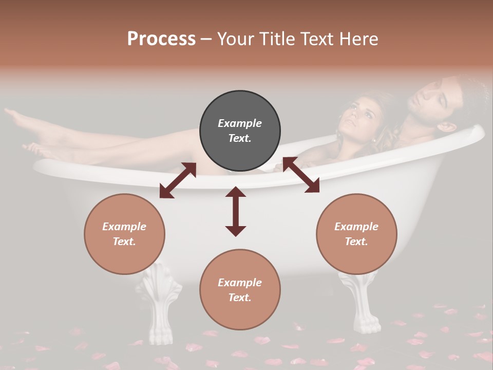 Resting Pretty Lad PowerPoint Template