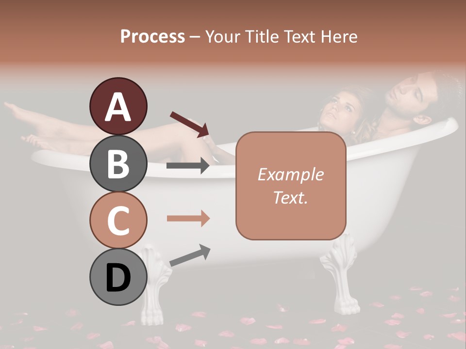 Resting Pretty Lad PowerPoint Template