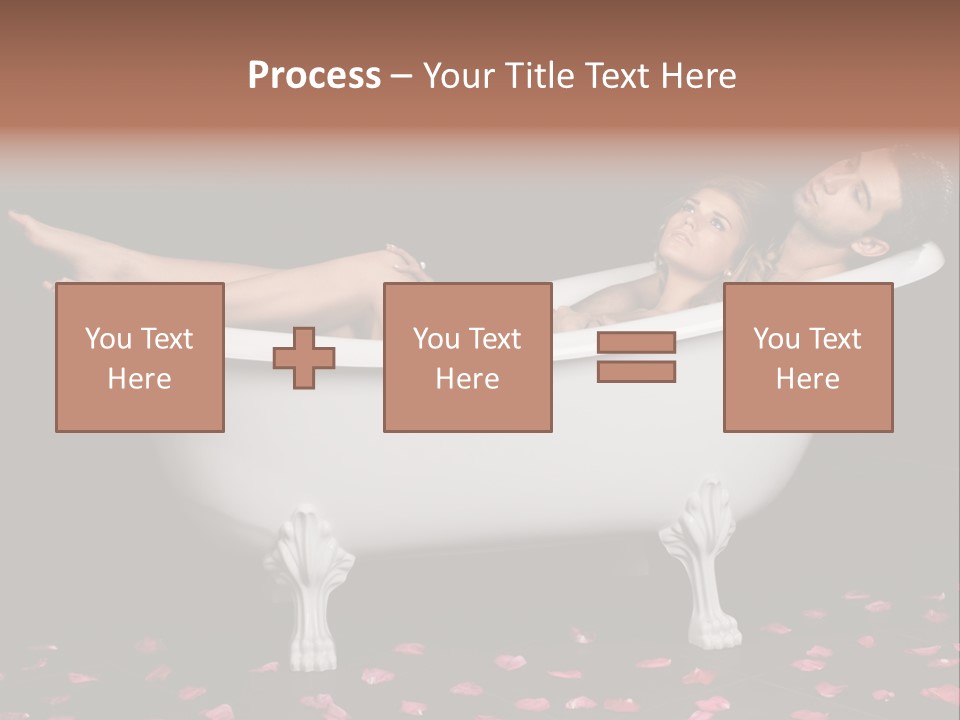 Resting Pretty Lad PowerPoint Template