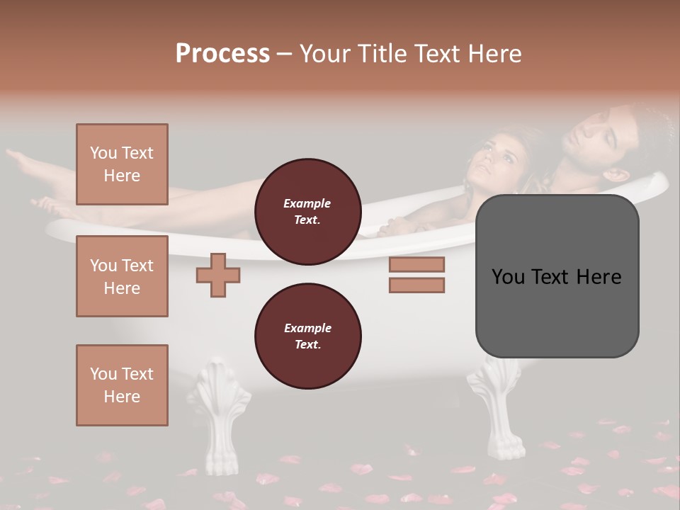 Resting Pretty Lad PowerPoint Template