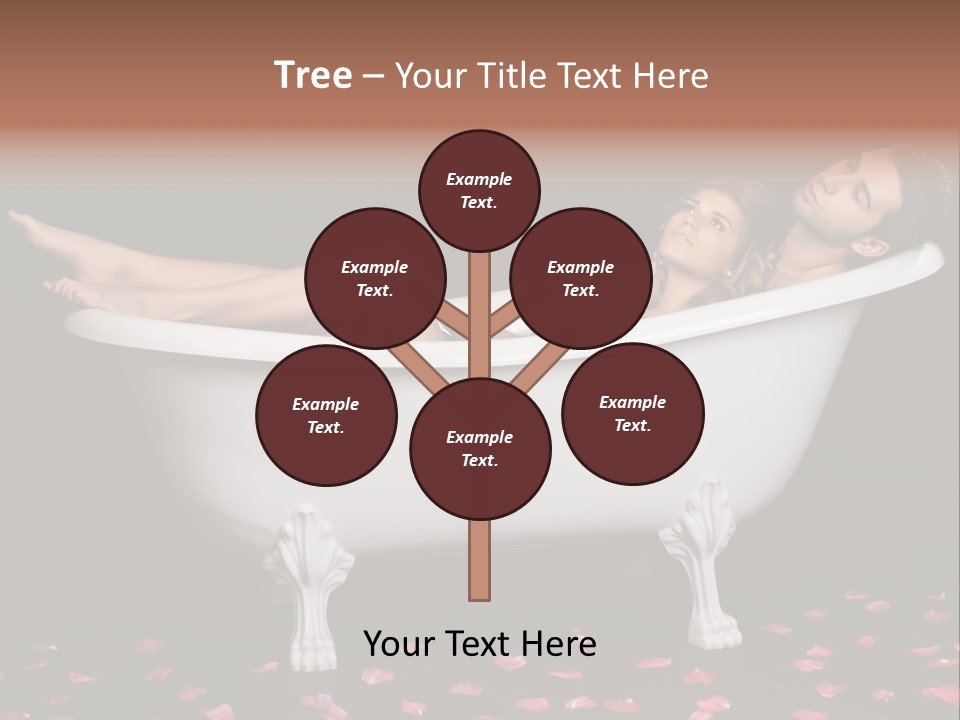 Resting Pretty Lad PowerPoint Template