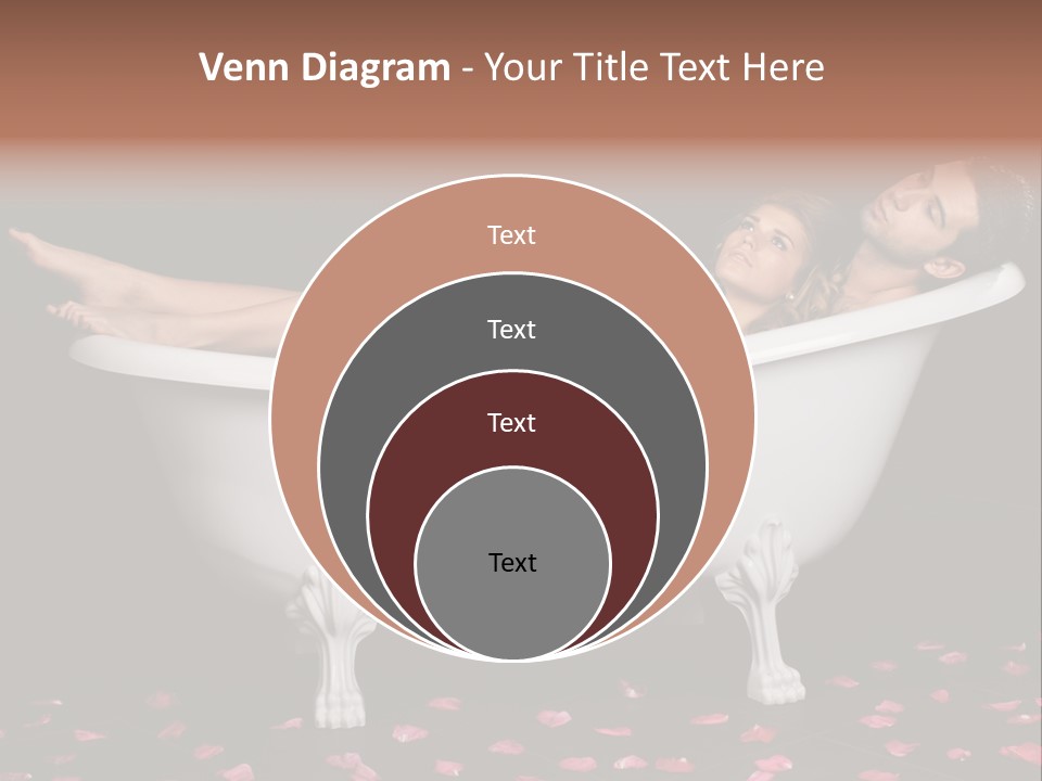 Resting Pretty Lad PowerPoint Template