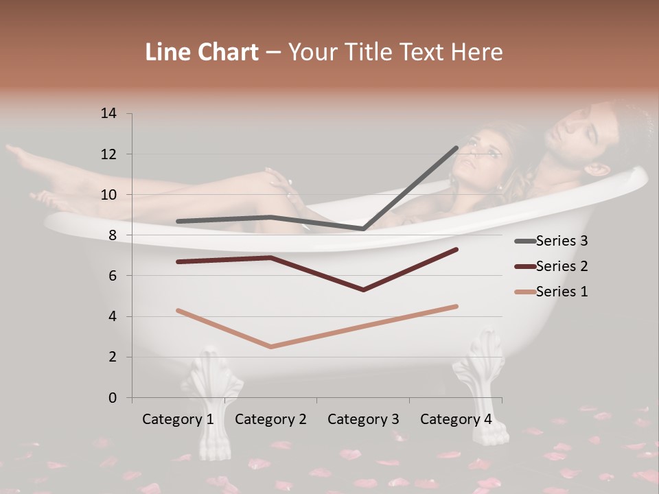 Resting Pretty Lad PowerPoint Template