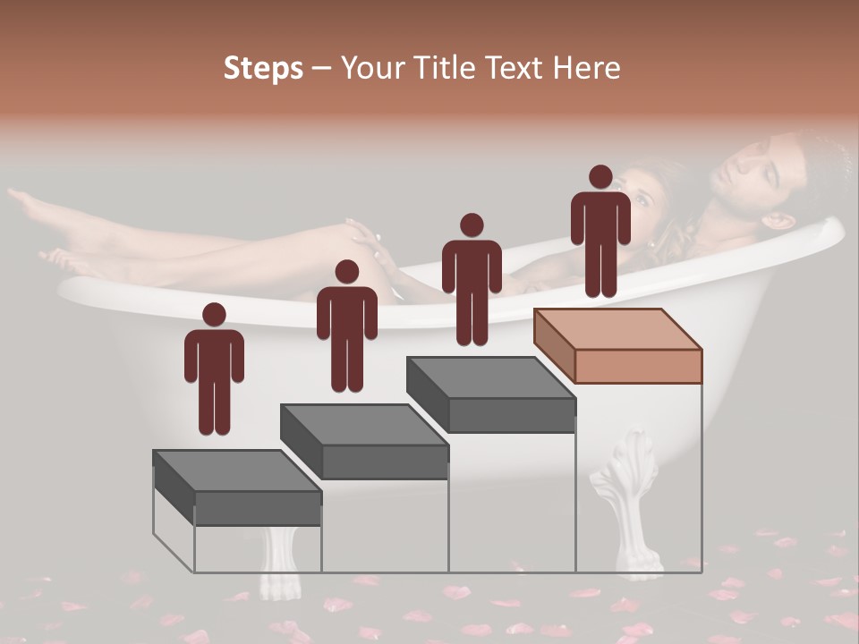 Resting Pretty Lad PowerPoint Template