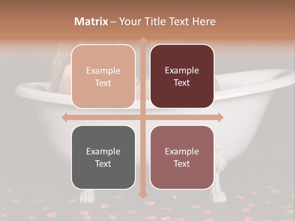 Pretty Fellow Woman PowerPoint Template