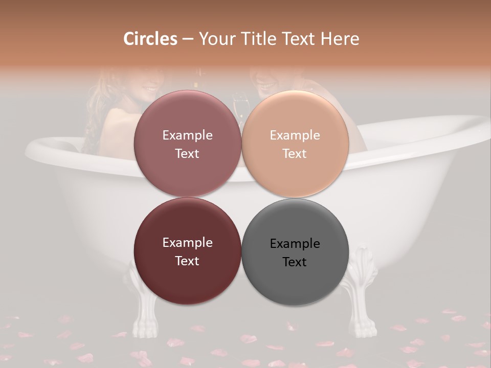 Pretty Fellow Woman PowerPoint Template