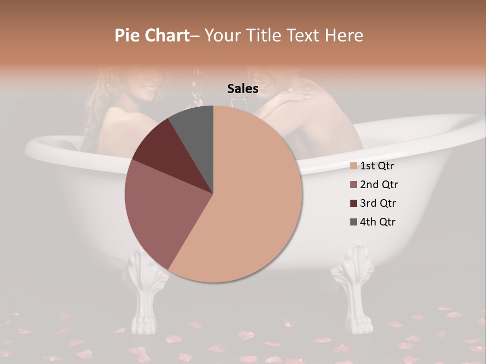 Pretty Fellow Woman PowerPoint Template