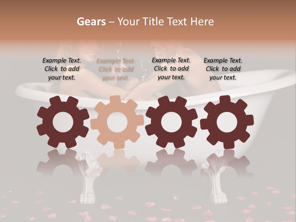 Pretty Fellow Woman PowerPoint Template