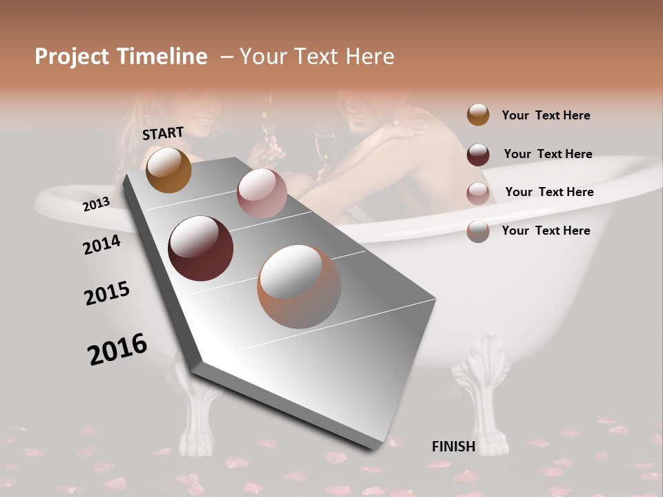 Pretty Fellow Woman PowerPoint Template