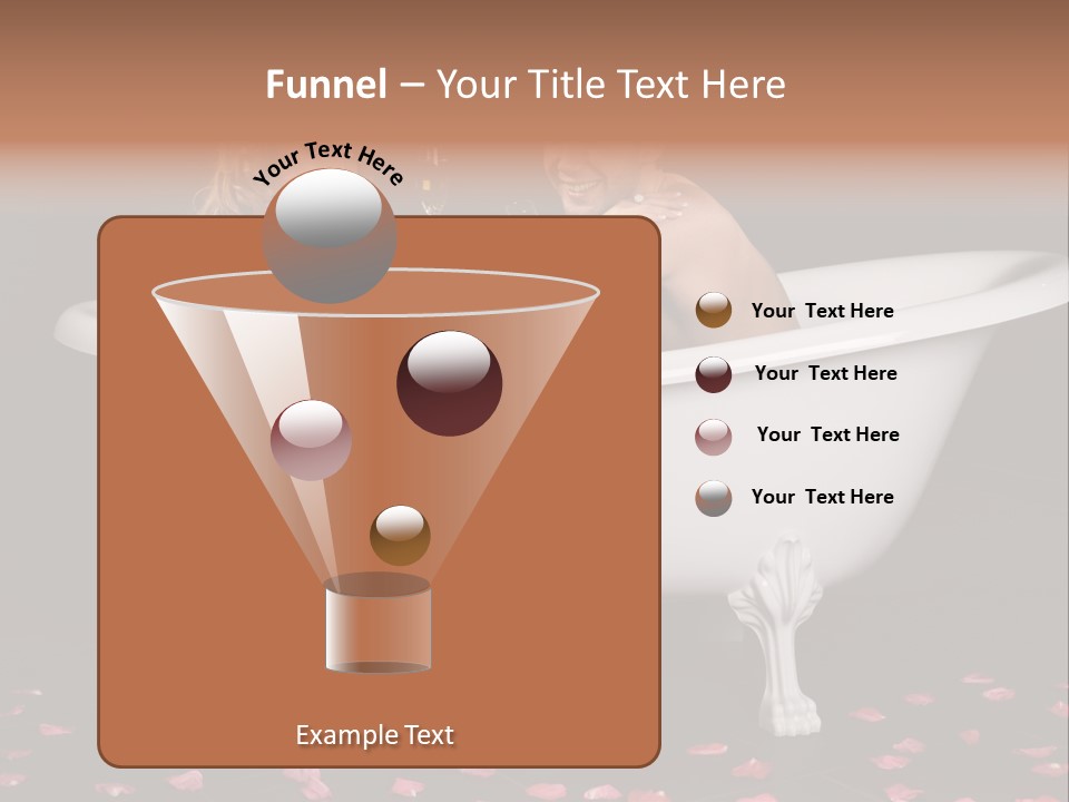 Pretty Fellow Woman PowerPoint Template