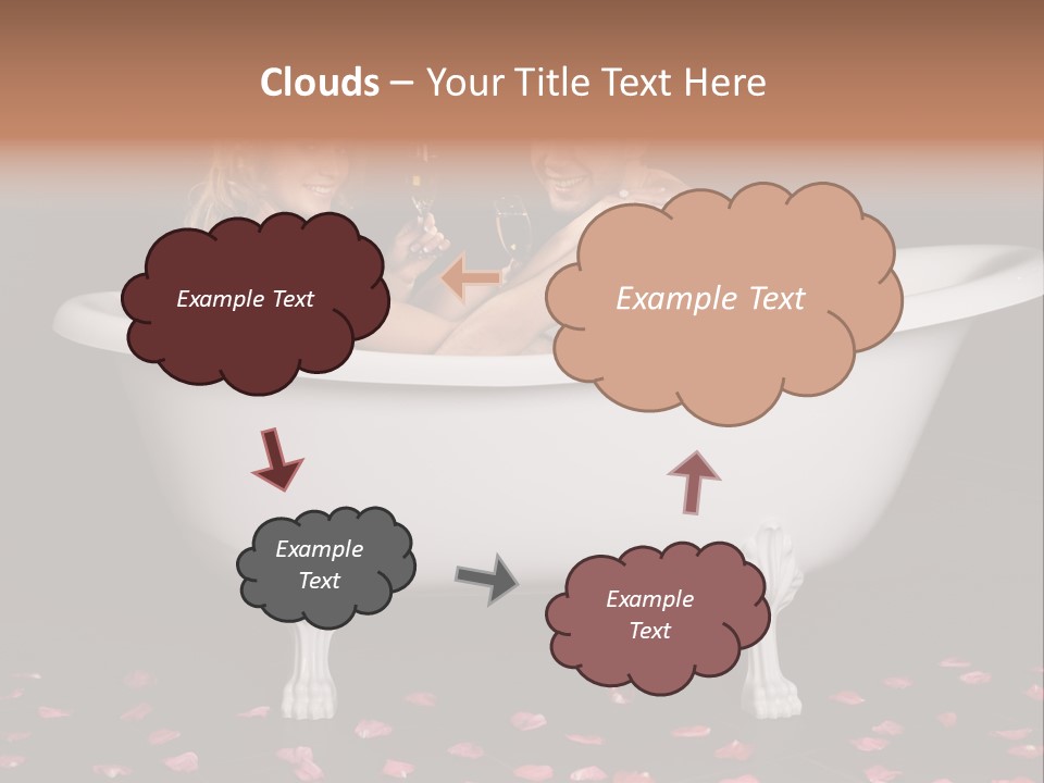 Pretty Fellow Woman PowerPoint Template