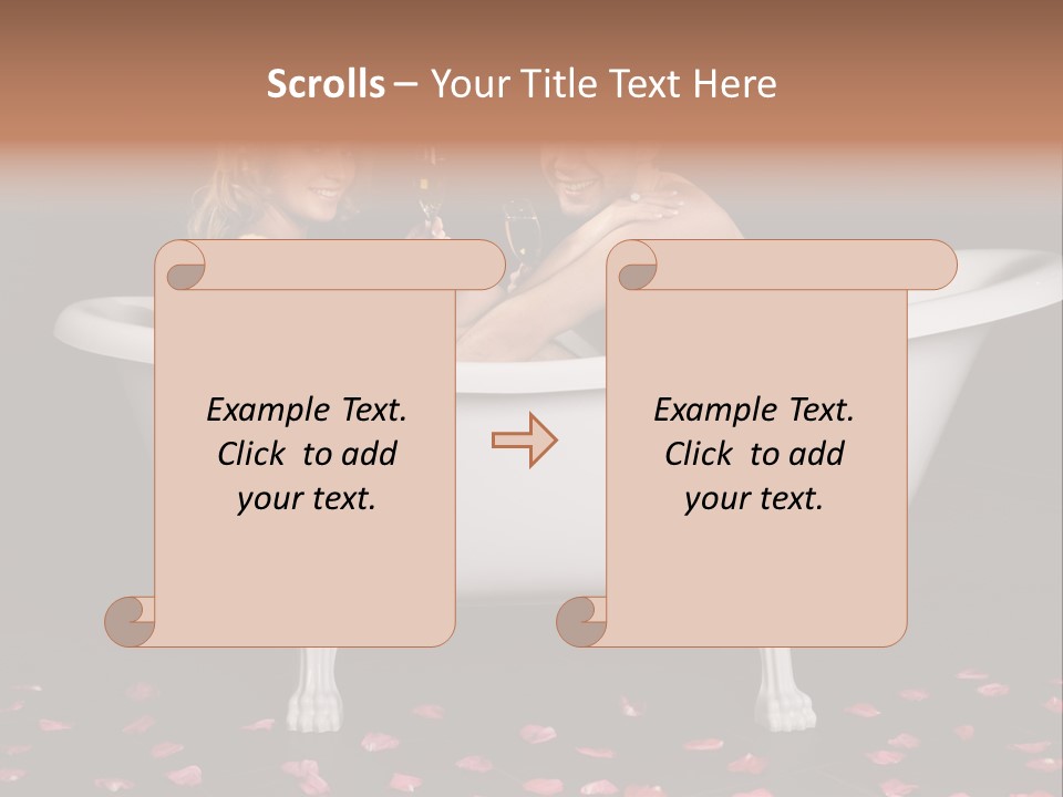 Pretty Fellow Woman PowerPoint Template