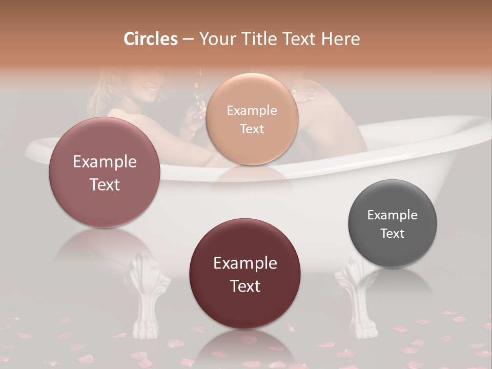 Pretty Fellow Woman PowerPoint Template