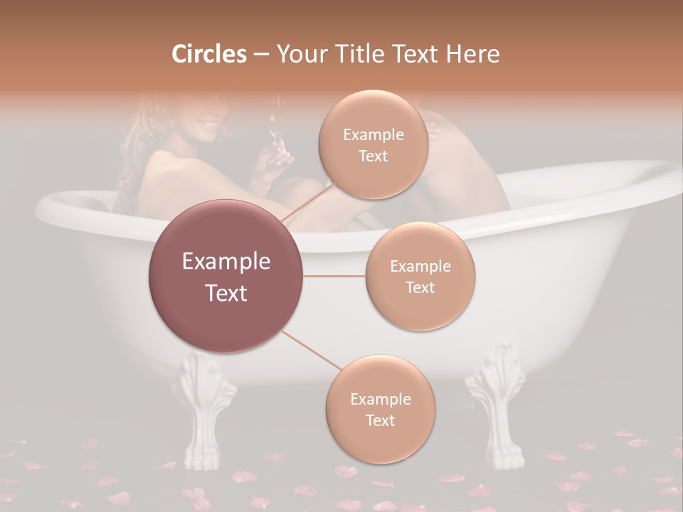 Pretty Fellow Woman PowerPoint Template