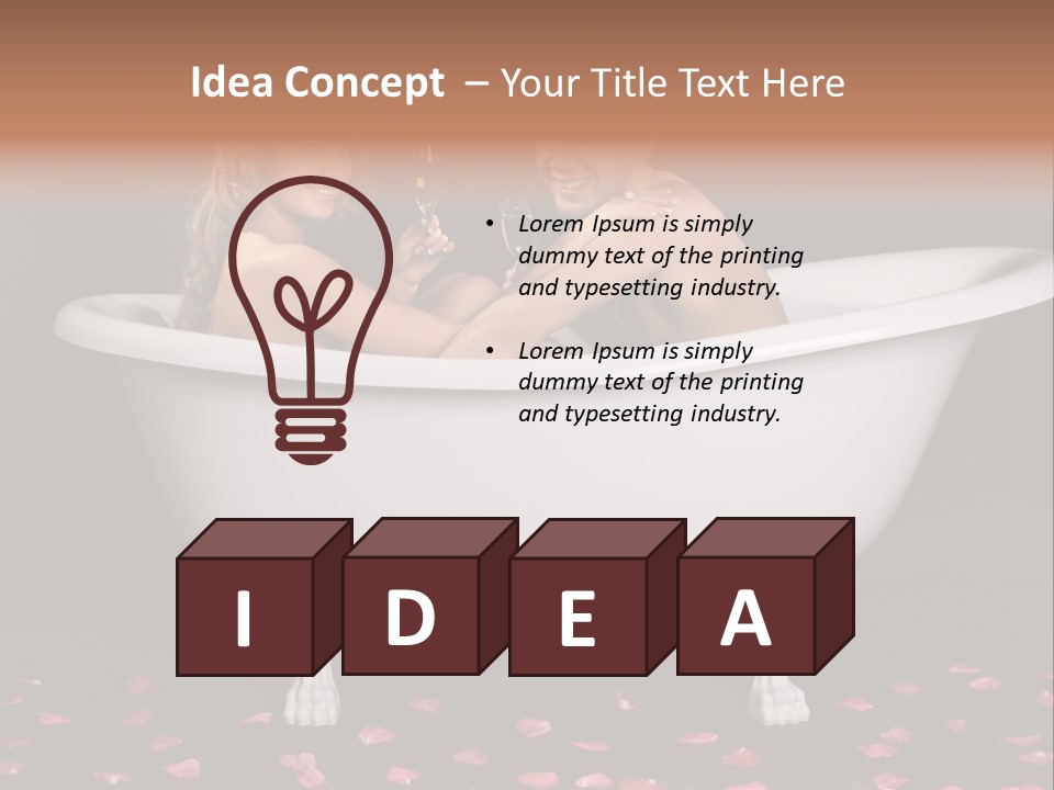 Pretty Fellow Woman PowerPoint Template