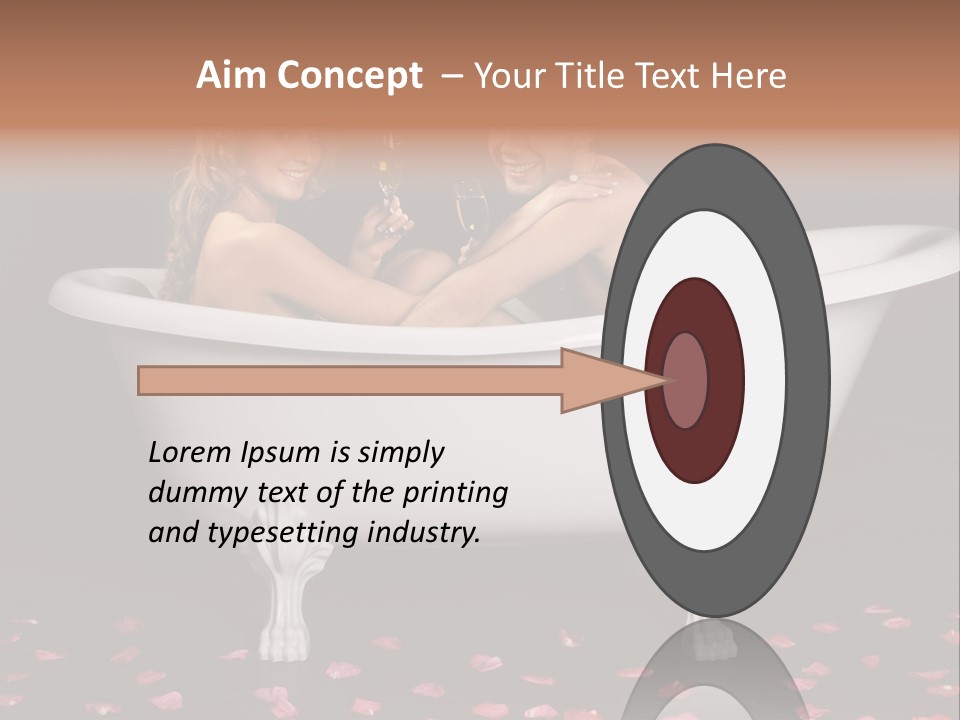 Pretty Fellow Woman PowerPoint Template