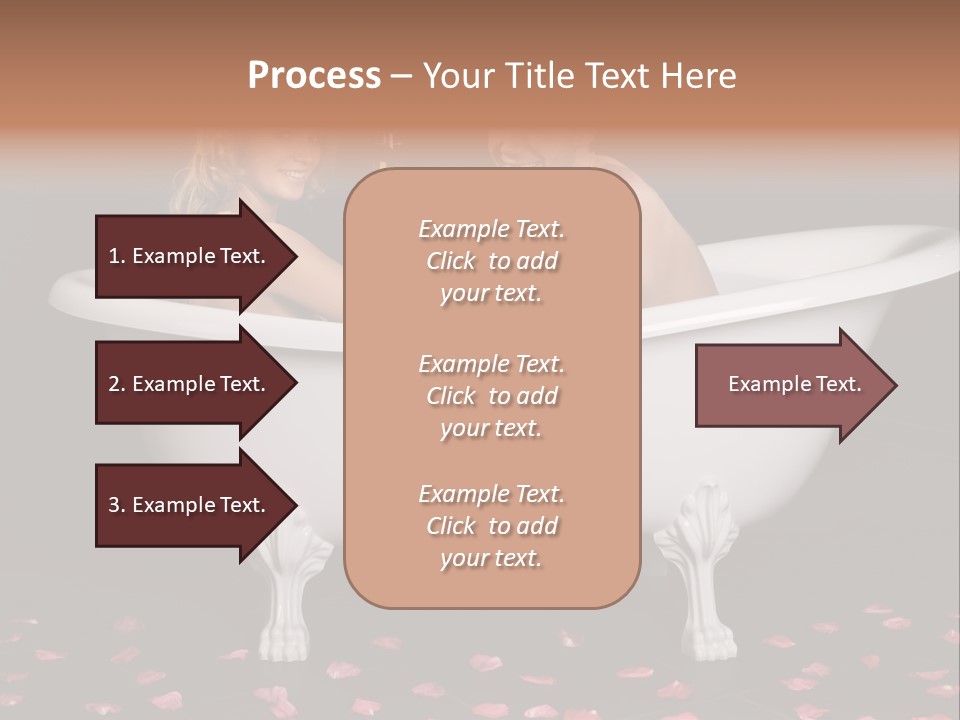 Pretty Fellow Woman PowerPoint Template