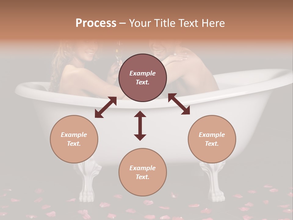 Pretty Fellow Woman PowerPoint Template