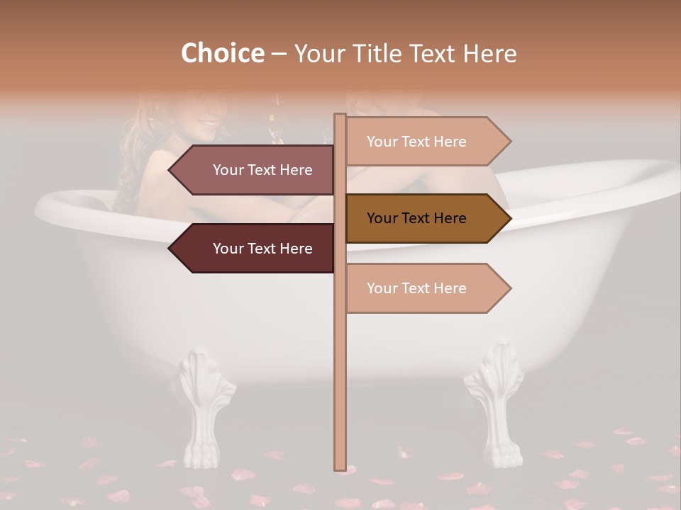 Pretty Fellow Woman PowerPoint Template