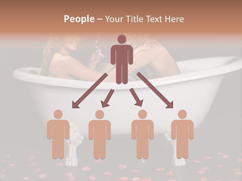 Pretty Fellow Woman PowerPoint Template