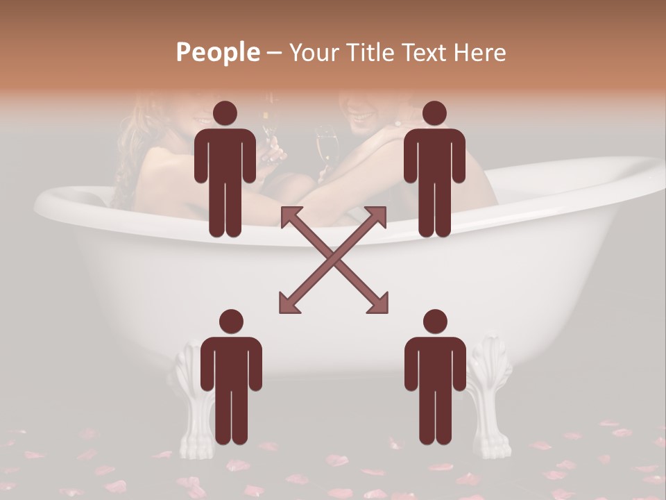 Pretty Fellow Woman PowerPoint Template