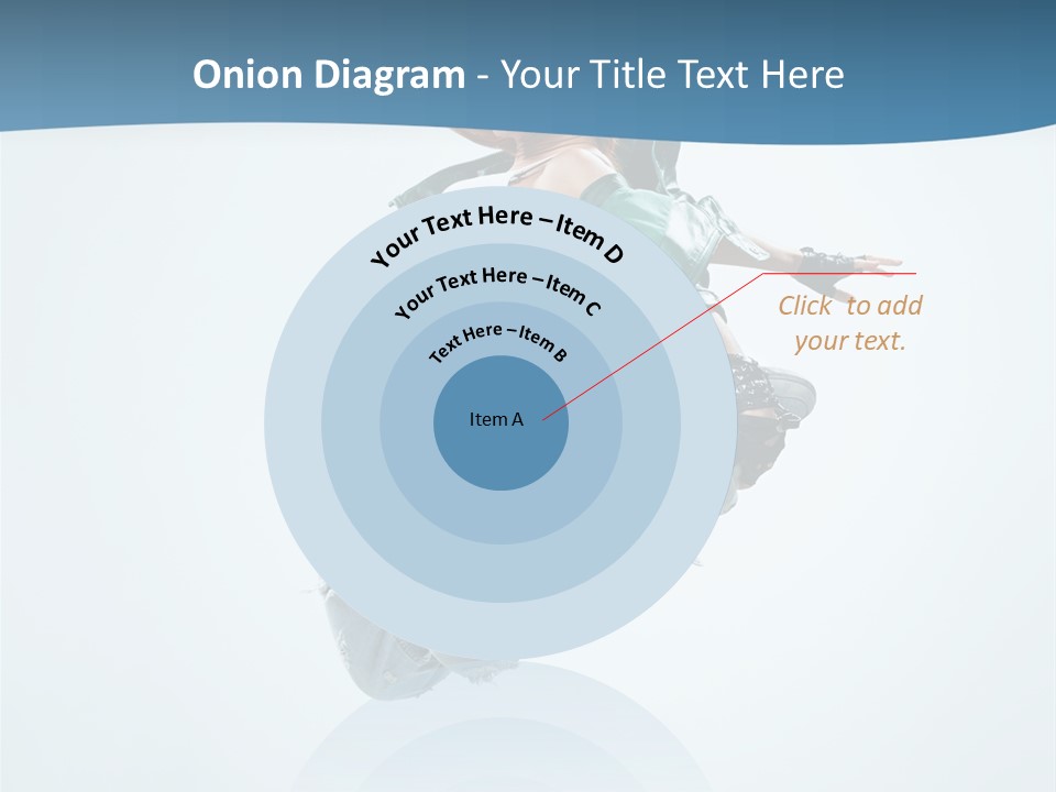 Color Dancer Aerobics PowerPoint Template