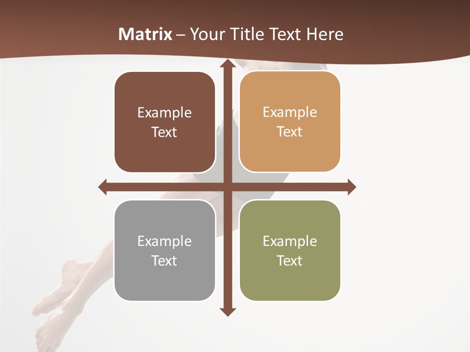 Dancer Gymnastic Fitness PowerPoint Template