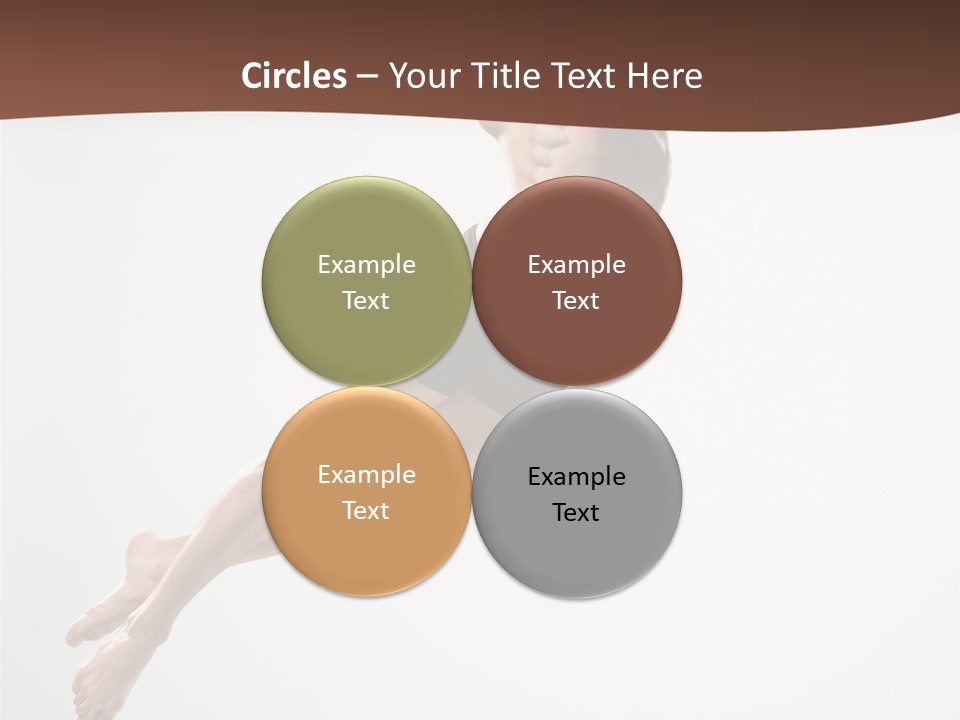 Dancer Gymnastic Fitness PowerPoint Template