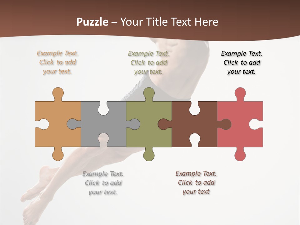 Dancer Gymnastic Fitness PowerPoint Template