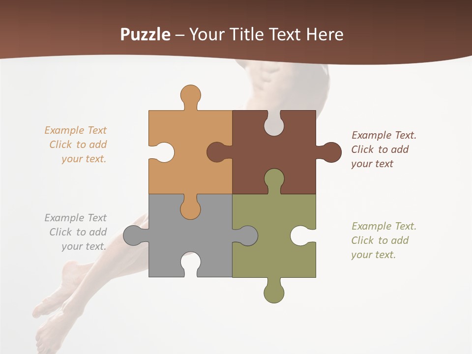 Dancer Gymnastic Fitness PowerPoint Template