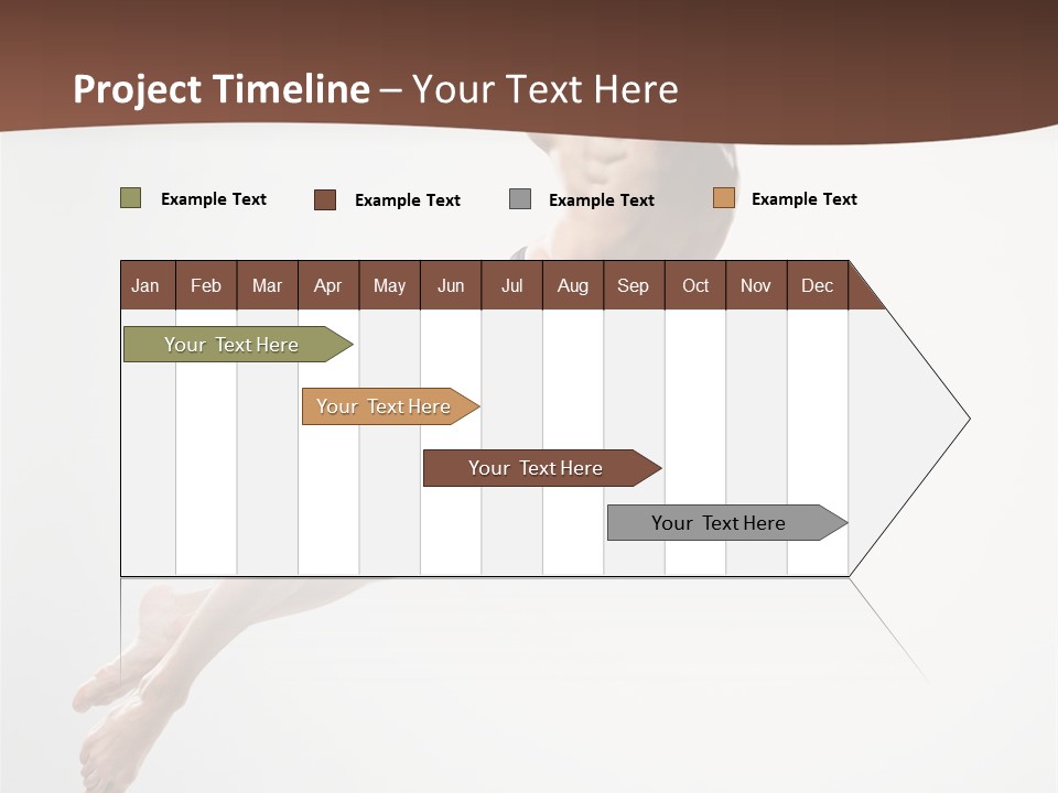 Dancer Gymnastic Fitness PowerPoint Template