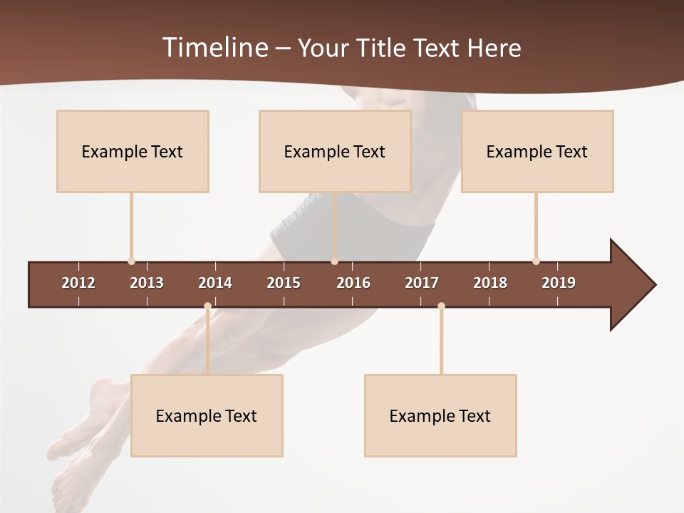 Dancer Gymnastic Fitness PowerPoint Template